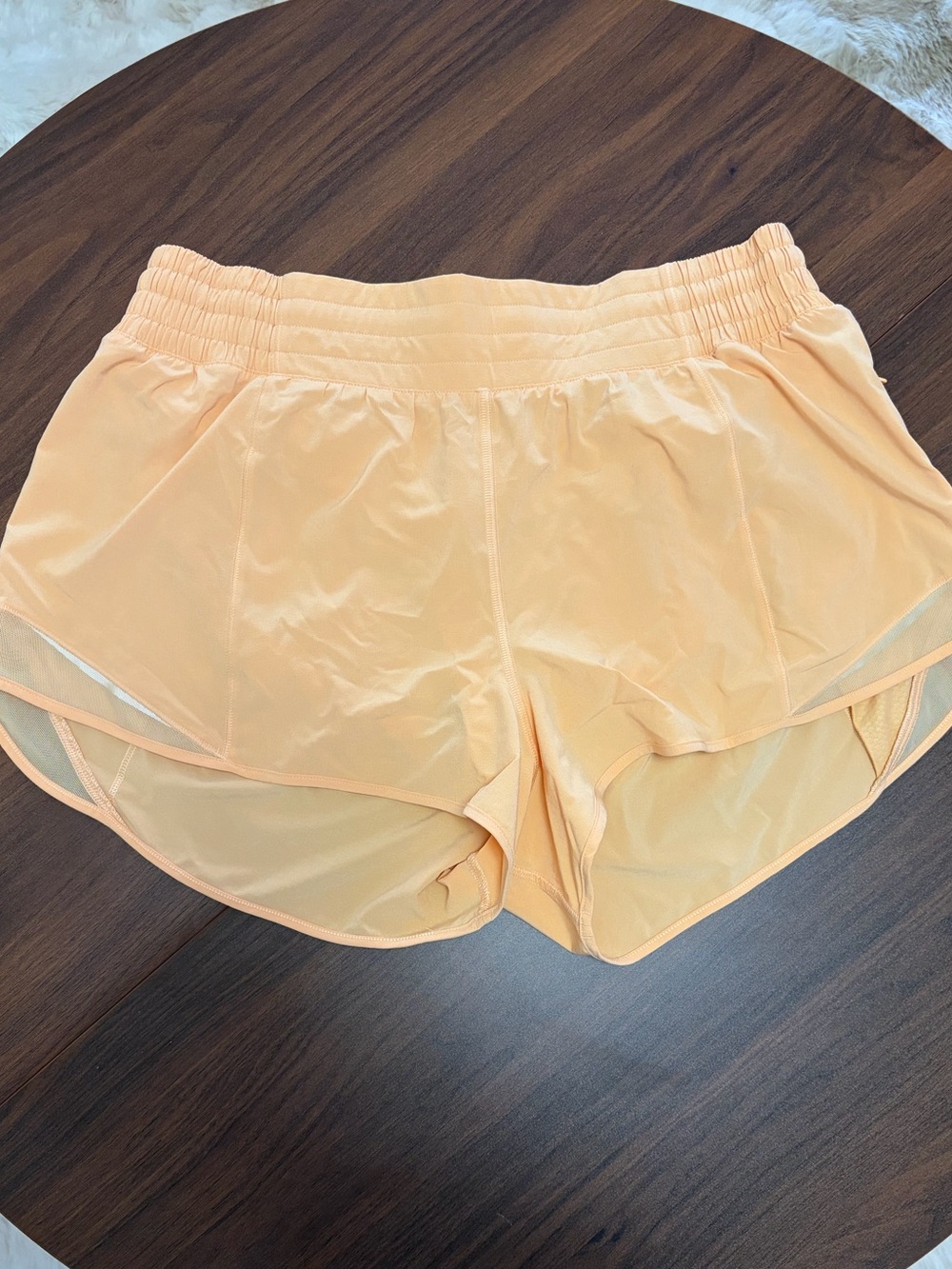 lululemon athletica Peach Performance Running Shorts